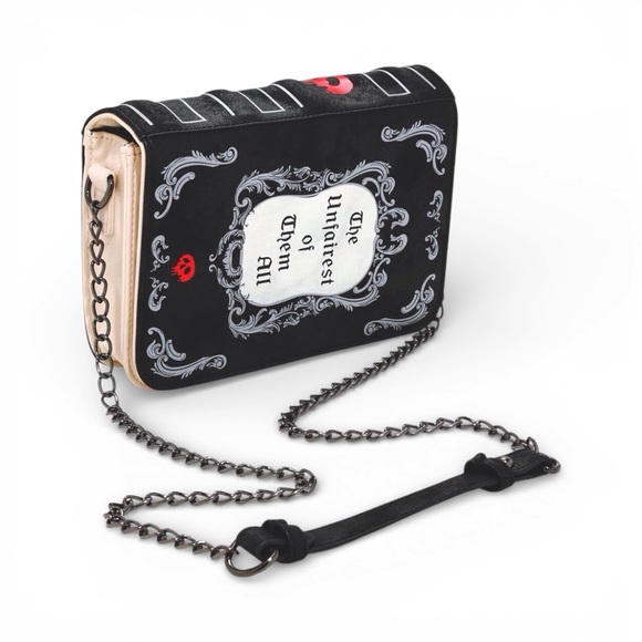 Disney Evil Queen Spell Book crossbody/shoulder bag Snow White & Seven Dwarfs - Picture 2 of 10